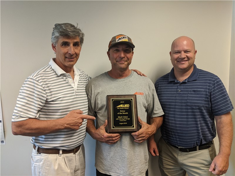 National Driver of the Month-August 2019